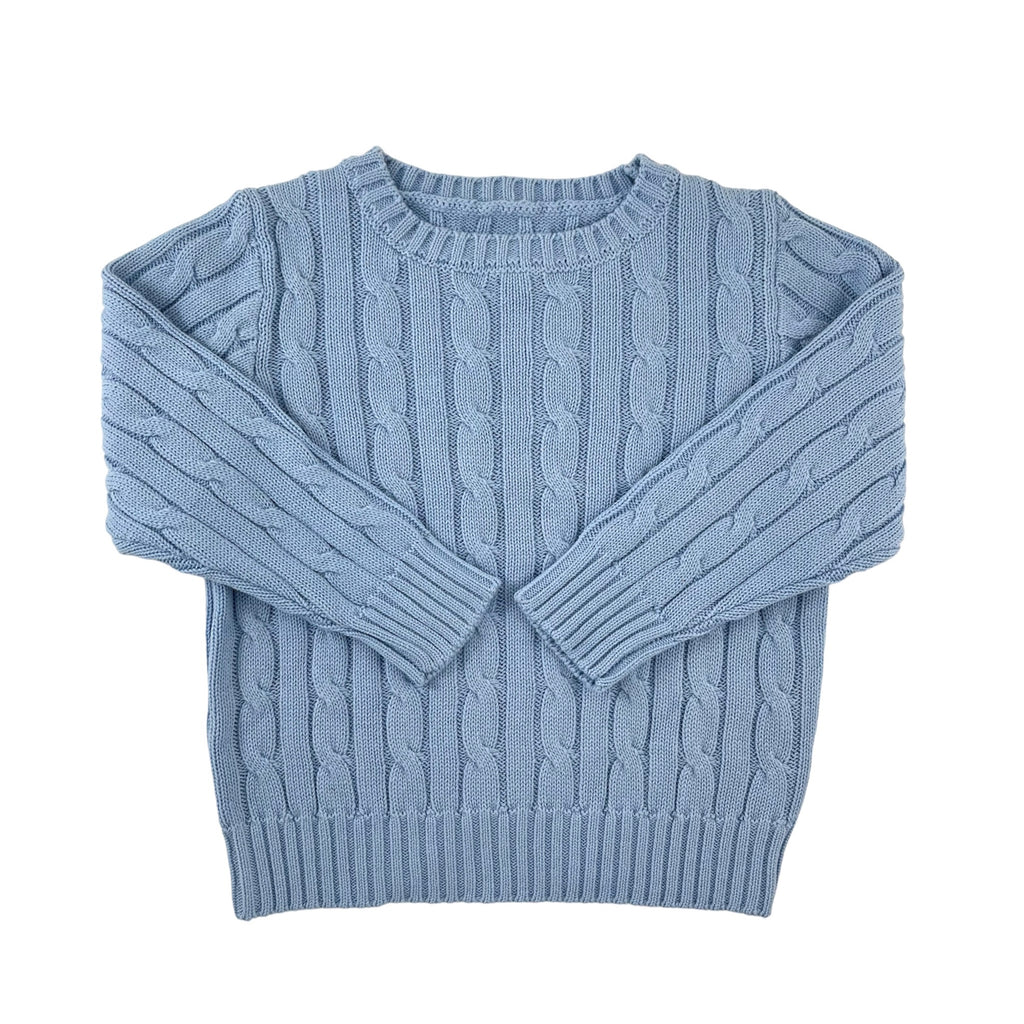 A Soft Idea: Cable Knit Sweater