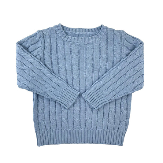 A Soft Idea: Cable Knit Sweater