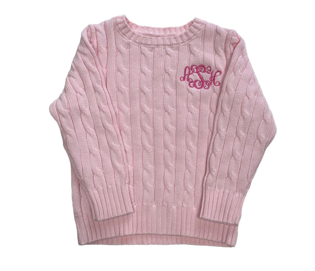 A Soft Idea: Cable Knit Sweater