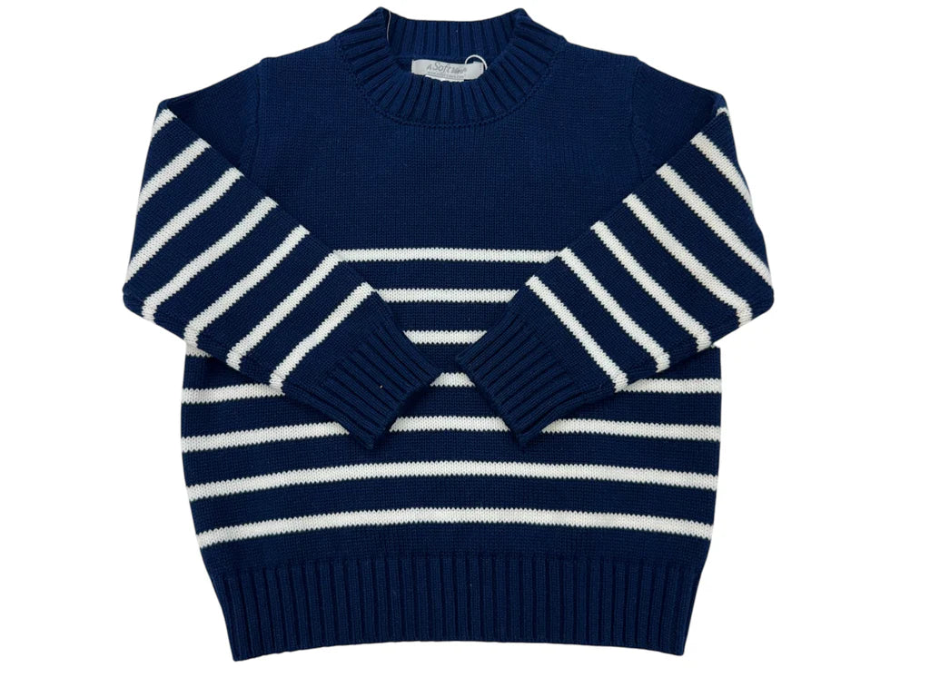 A Soft Idea: Striped Crewneck Sweater