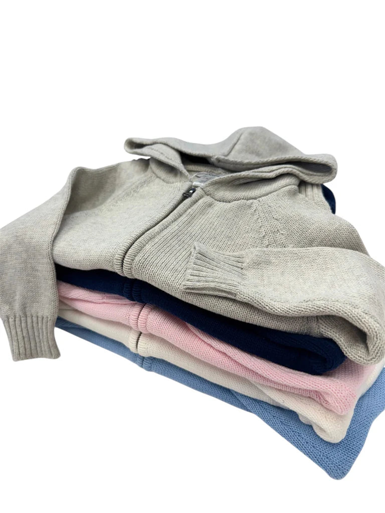 A Soft Idea: Solid Zip Hoodie