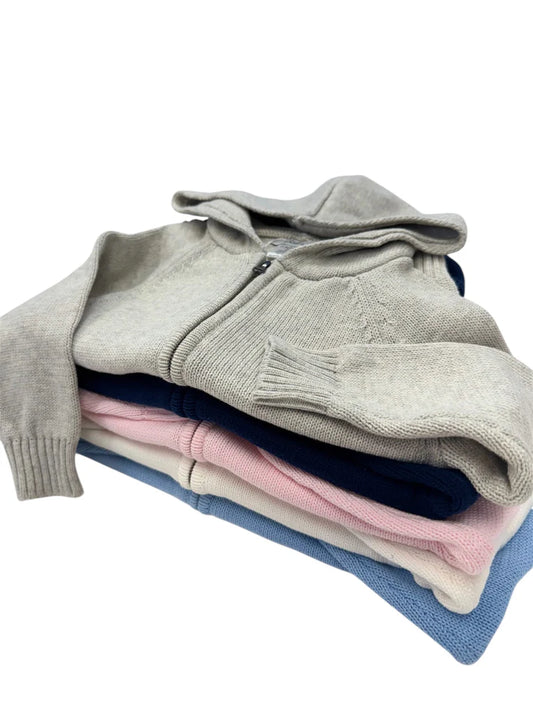 A Soft Idea: Solid Zip Hoodie