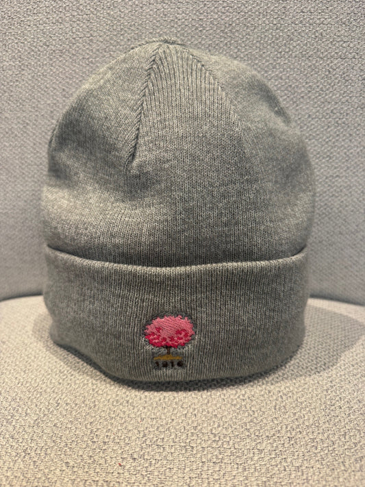Imperial Beanie: Grey Cherry Tree