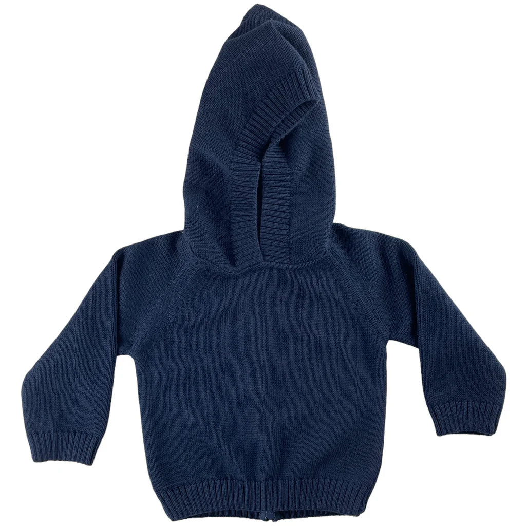 A Soft Idea: Zip Back Hoodie with Raglan Sleeve