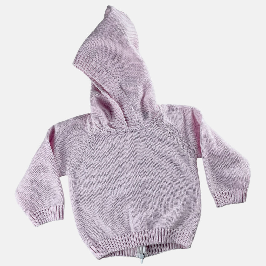 A Soft Idea: Zip Back Hoodie with Raglan Sleeve