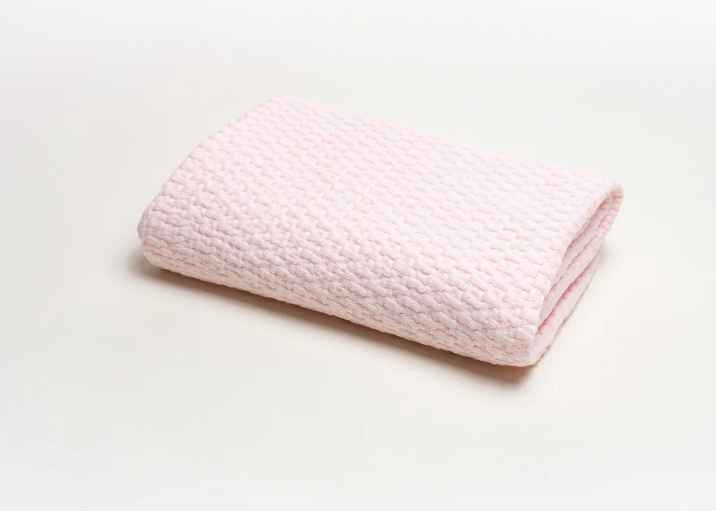 A Soft Idea: Stonewashed Basket Weave with Binding