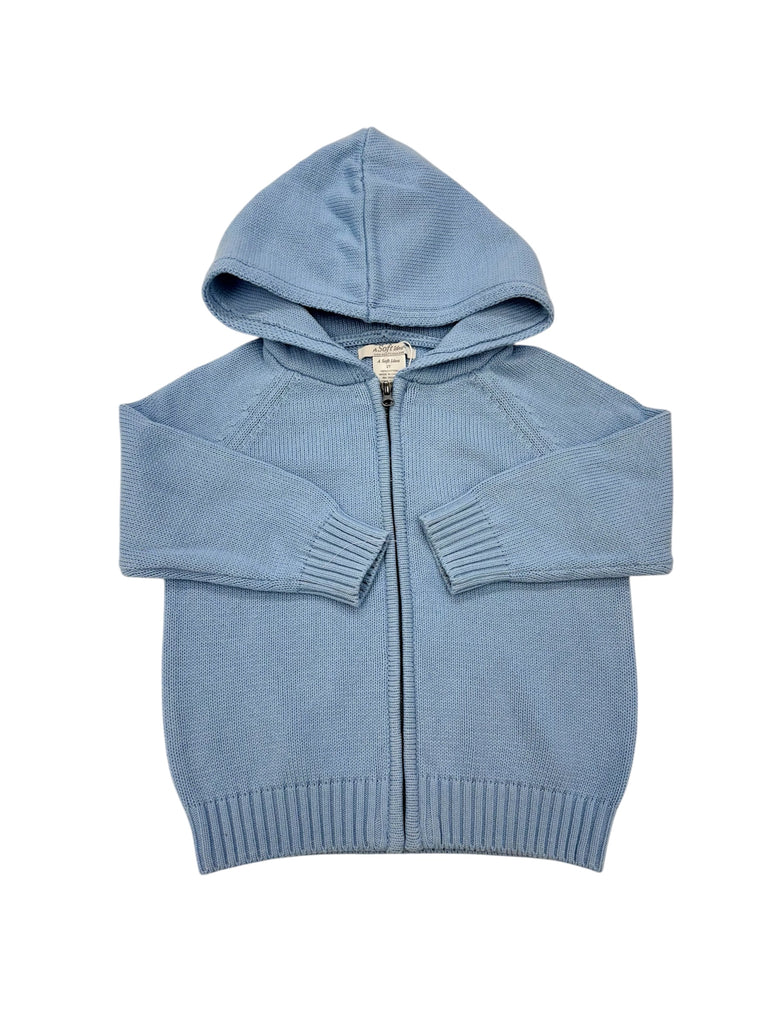 A Soft Idea: Solid Zip Hoodie