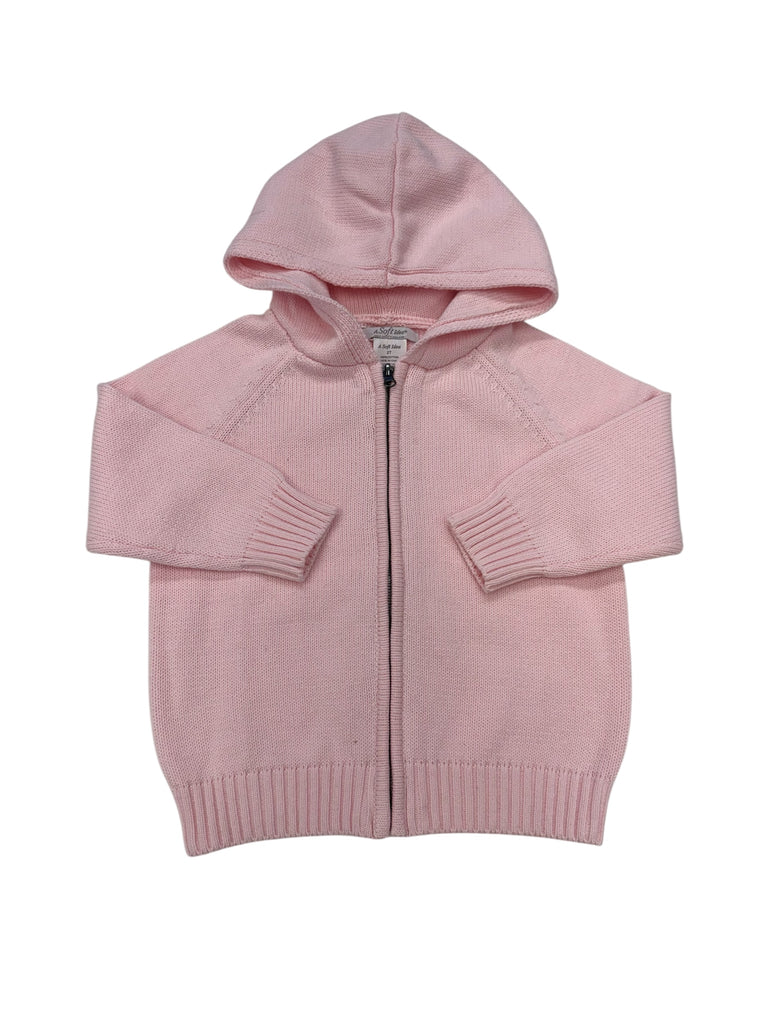 A Soft Idea: Solid Zip Hoodie